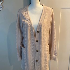 Knit Cardigan with Buttons